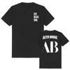 Camiseta Minimalista Streetwear Alter Bridge Metalcore Rock Moderno Merch Arte de Espaço Negativo 100% Algodão Estampa Gráfica Unissex
