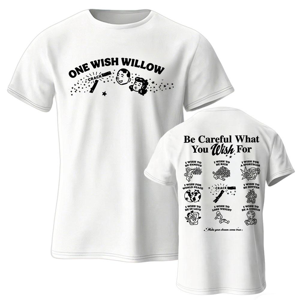 Film Obsession Ein Wunsch Weide T-Shirt Kurzarm Baumwolle Sommer Lässig T-Shirts Unisex Streetwear Mode Grafik T-Shirts