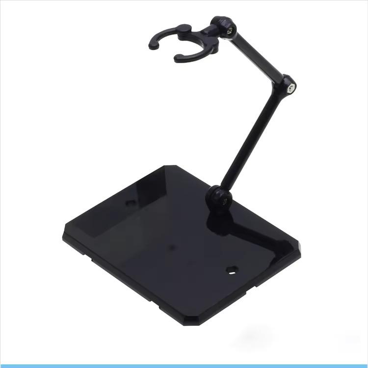 Splicable Action Figure Stand, Clear Assembly Display Holder Base Doll Model Support Stand for 6" HG RG SD SHF Gundam 1/144 Toys
