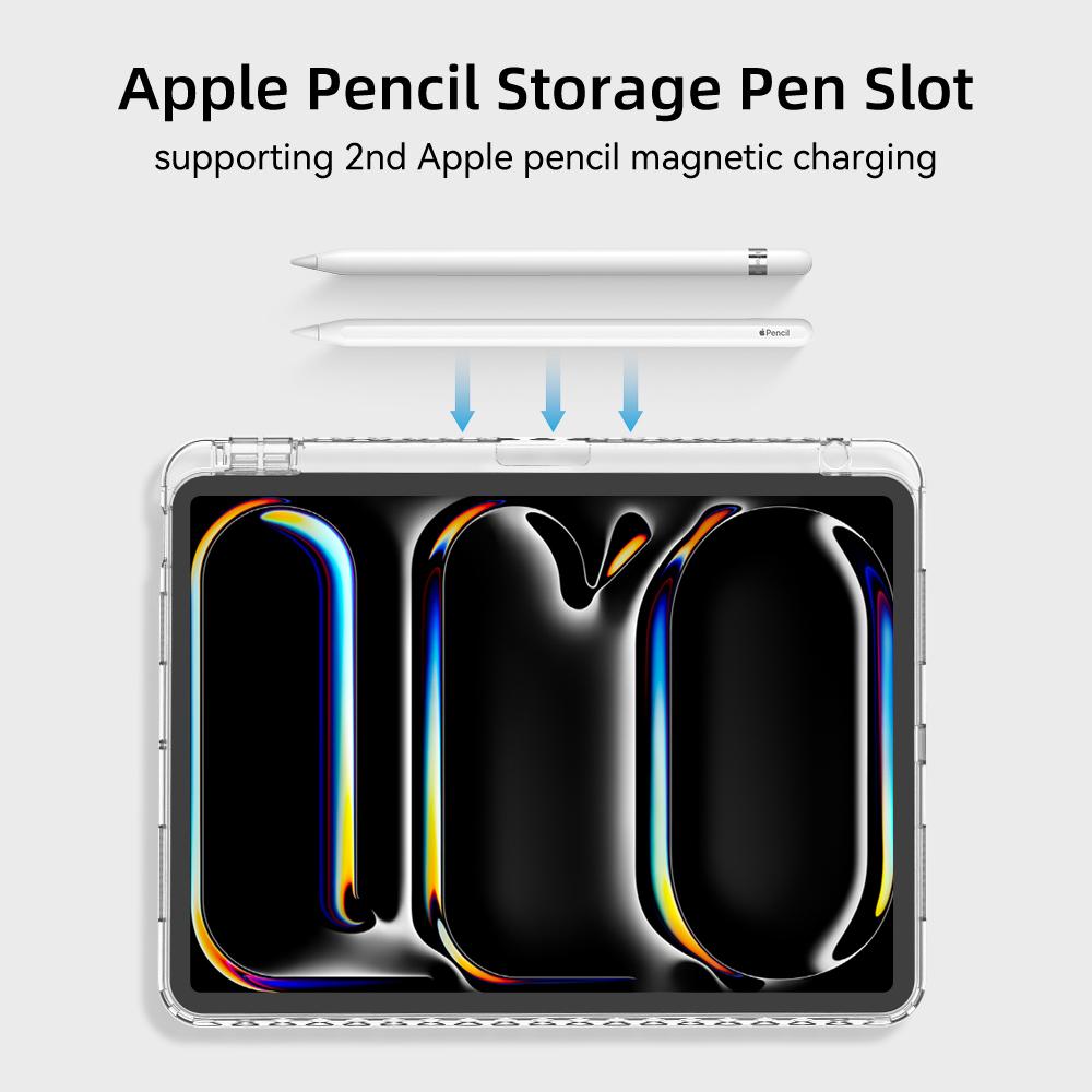 For  iPad Air 6 Case iPad Air 5  6 11 iPad Pro 11 12.9 13 10 Gen 10.2 9th 8th 7th 9.7 6th 5th Mini 7 6 Case With Pen Holder