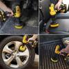 Elektrischer Bohrer Bürsten-Set Allzweckreiniger Auto Reifen Reinigungsgeräte für Fliesen Badezimmer Küche Runde Kunststoff Scheuerbürsten