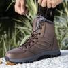 Men Winter Snow Boots Outdoor Male Plush Shoes Thick Sole Sneakers Botines Tenis Keep Warm Fashion Ankle Boots Size 39-48