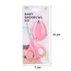 Baby Nail Clipper Set, Plastic and Stainless Steel, 2 Colors
