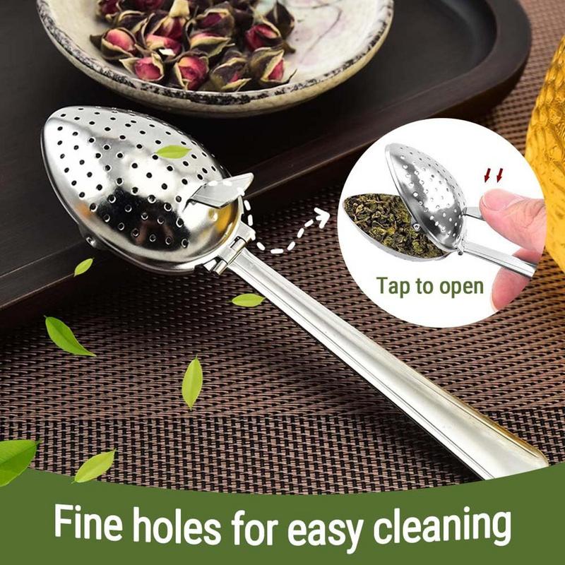 Stainless Steel Tea Infuser Sieve Tools For Spices Bag Infusor Ball Tea Filter Maker Brewing Items Services Teaware Tea Strainer