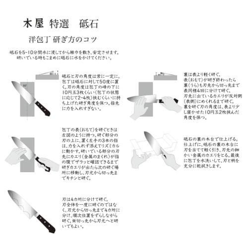 Kiya Special Selection Medium Whetstone with Stand, #1000, for Knife Sharpening