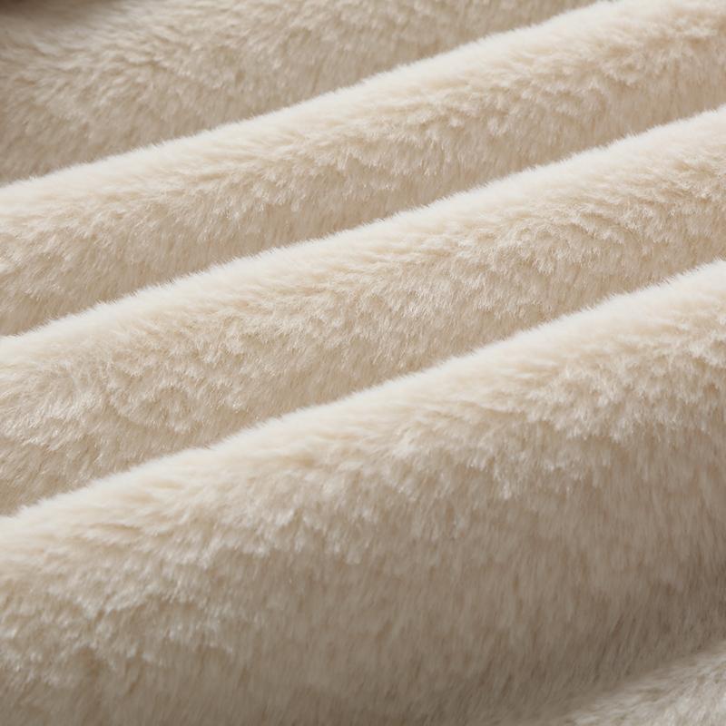 Kort bomull Liner Parka Vinterjakke Dame Tykk Varm Dame Lapel Ensfarge Chic Coat