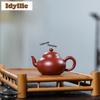 100ml Retro Yixing Purple Clay Teapots Handmade Pyriform Pot Raw Ore Dahongpao Mud Tea Brewing Kettle Zisha Tea Set Tableware