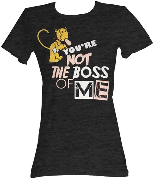 Popeye The Sailor Man You re Not The Boss Of Me Women s Fitted T Shirt M