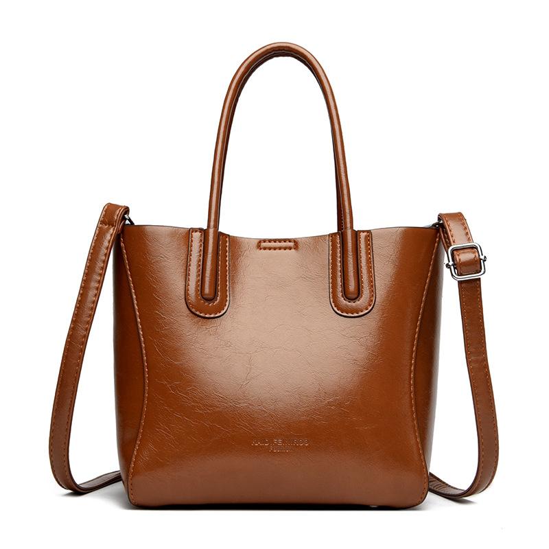 New Large Capacity Simple Bag for Women Tote Bag One Shoulder Casual Simple Bag for Women Handbag