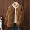Rhombus Cotton-padded Clothes for Women's Winter Thickened Milk Waxy Cotton-padded Clothes, Small Padded Jacket.