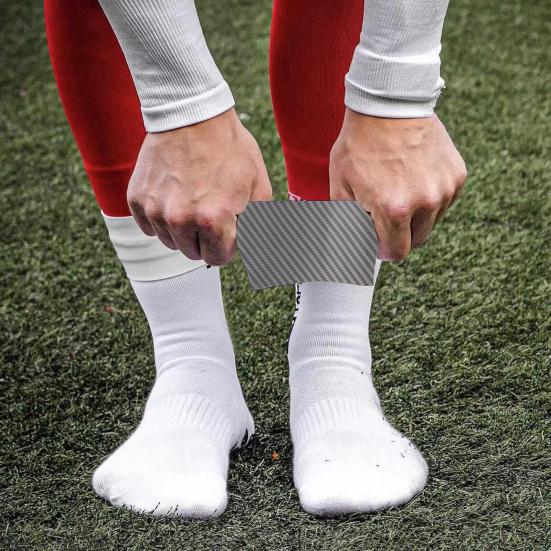 1 pár silikonových chráničů holení pro muže Ženy Mládež Fotbal Rugby Kopací míč Běh Chrániče holeně Měkké elastické pásky na fotbalové nohy