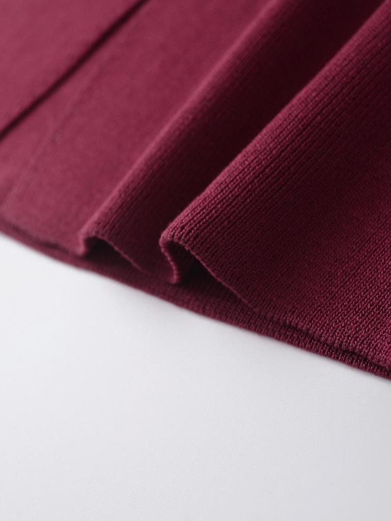 2024 Autumn Women's Fashion Knit Top with Gold Button Detail - European & American Style, Simple Design