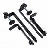 2PCS Desk Clamp Pegboard Fixing Bracket Adjustable Thickened Pegboard Mounting Bracket for Office Garage Kitchen Home