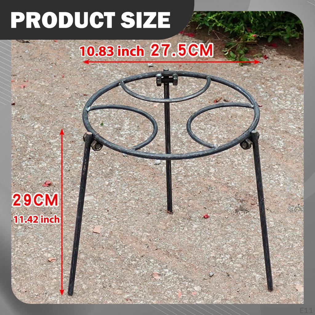 Trójnóg na ognisko Składany Stojak na Garnek Grillowy Campingowy na Piknik