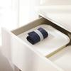 Waterproof Travel Clothes Storage Bag Solid Color Laundry Storage Bag Portable Clothes Bag  Travel