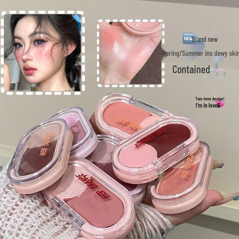 Select Semi-Ripe Matte Cream Blush & Highlighter for Natural Glow and Dewy Finish