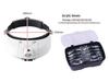 High-Definition Head-Mounted Magnifier with Dual LED Lights for Reading - Model 81001-G
