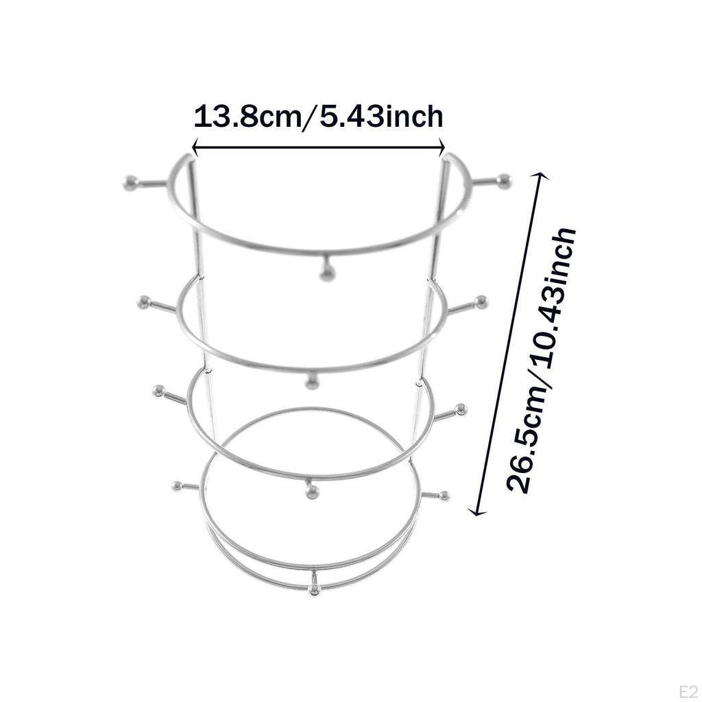 STAND DISPLAY Organizer Stable Crown Displader Supports for The Bride Boublon Hair Haop Shop