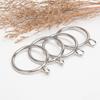 Vorhangring mit Öse, 20er-Pack Metall-Vorhangring geklemmtes Vorhangpaneel, Innendurchmesser 1,5 Zoll