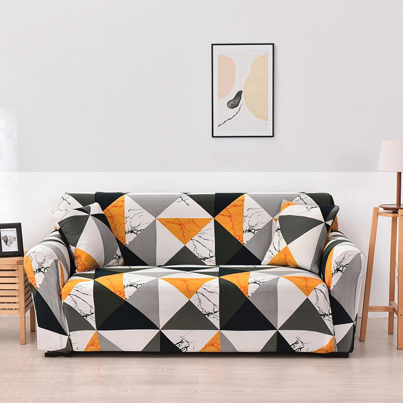 Sofa Cover Geometric Couch Cover Pets Corner L Shaped Chaise Longue Sofa Slipcover 1Pc