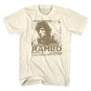Rambo Print Tshirt Unisexs Summer Classic Action Movie Graphic Shortsleeved Casual Street Style Loose Fit Streetwear Graphic Top