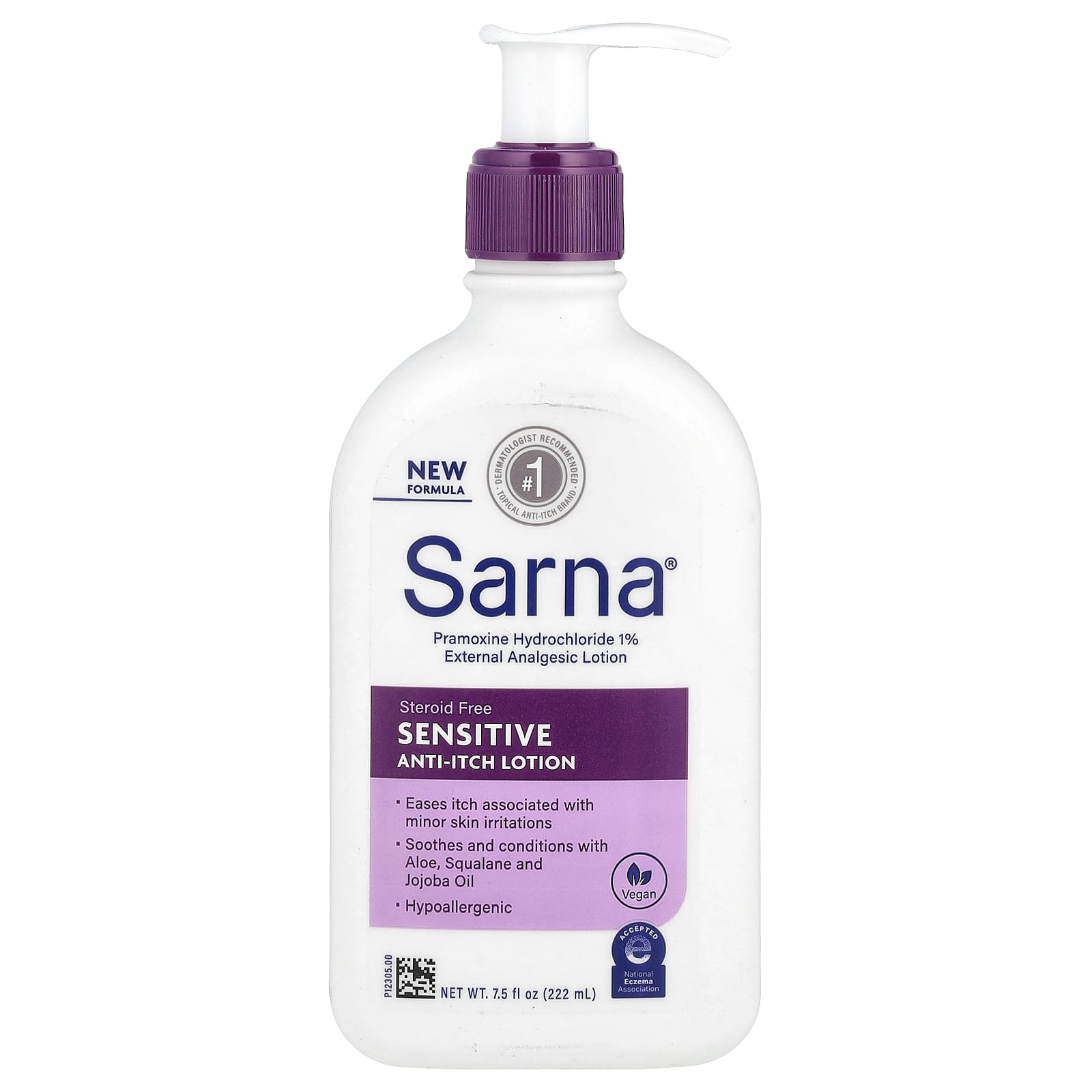 

Sarna, Лосьон против зуда, для чувствительной кожи, 7,5 жидких унций (222 мл)
