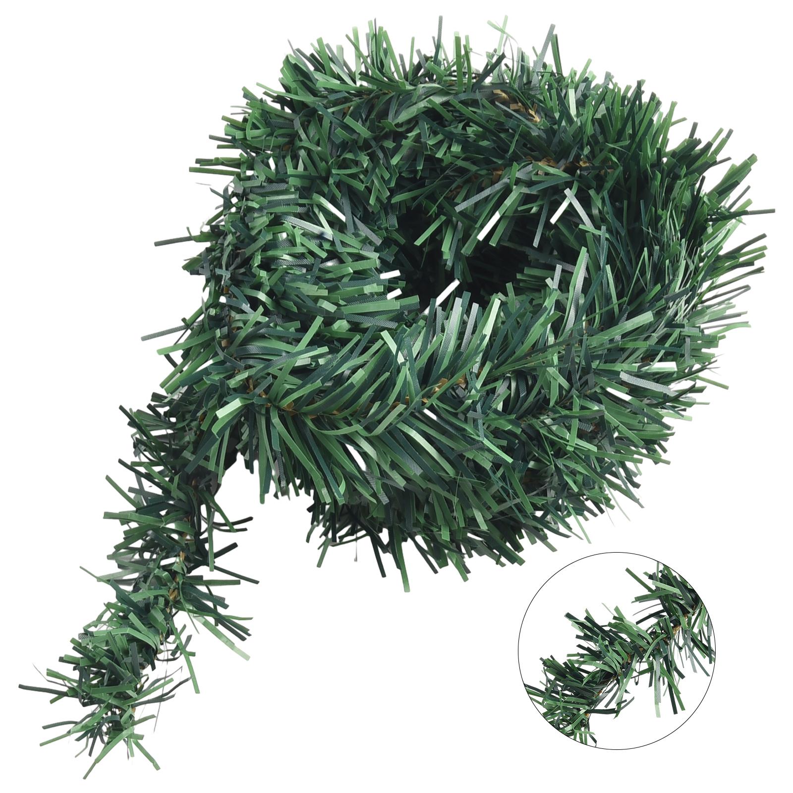 

Подарите праздник с 5-метровой искусственной зеленой рождественской гирляндой из сосен