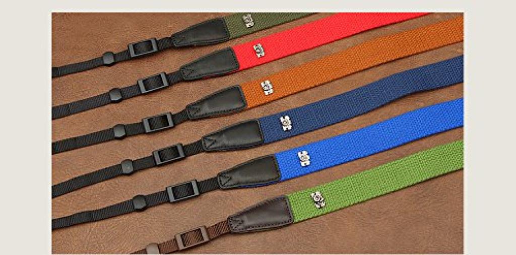 Camera Series Universal Cam-in Strap, Non-Slip GCS204, Fit, A9408, 25mm, Brown, Cotton, CAM1226A-1