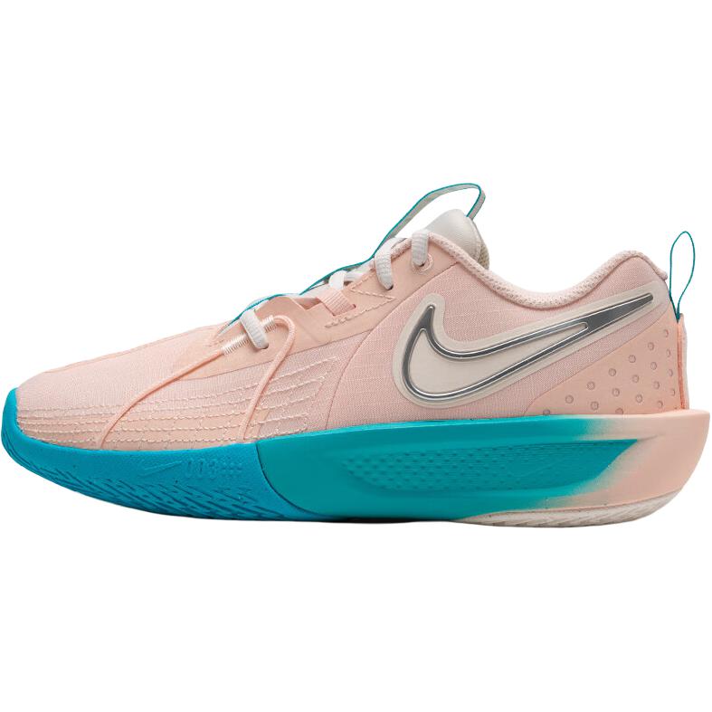 Nike GT Cut 3 GS Washed Coral Dusty Cactus Kids Sneakers Pink Metallic-Silver Chalk FD7033-602