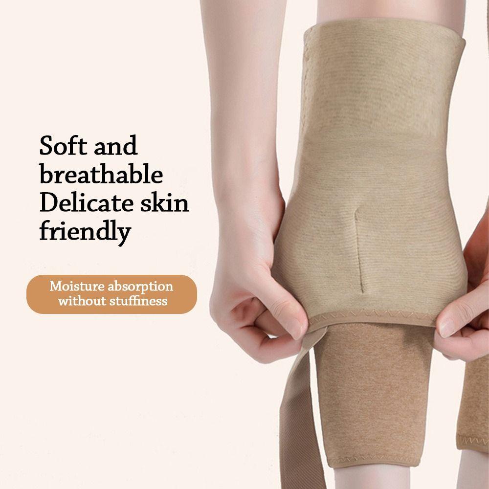 Thickened Warm Knee Sleeve Velvet Knee Support Extended Leg Sleeves  Unisex