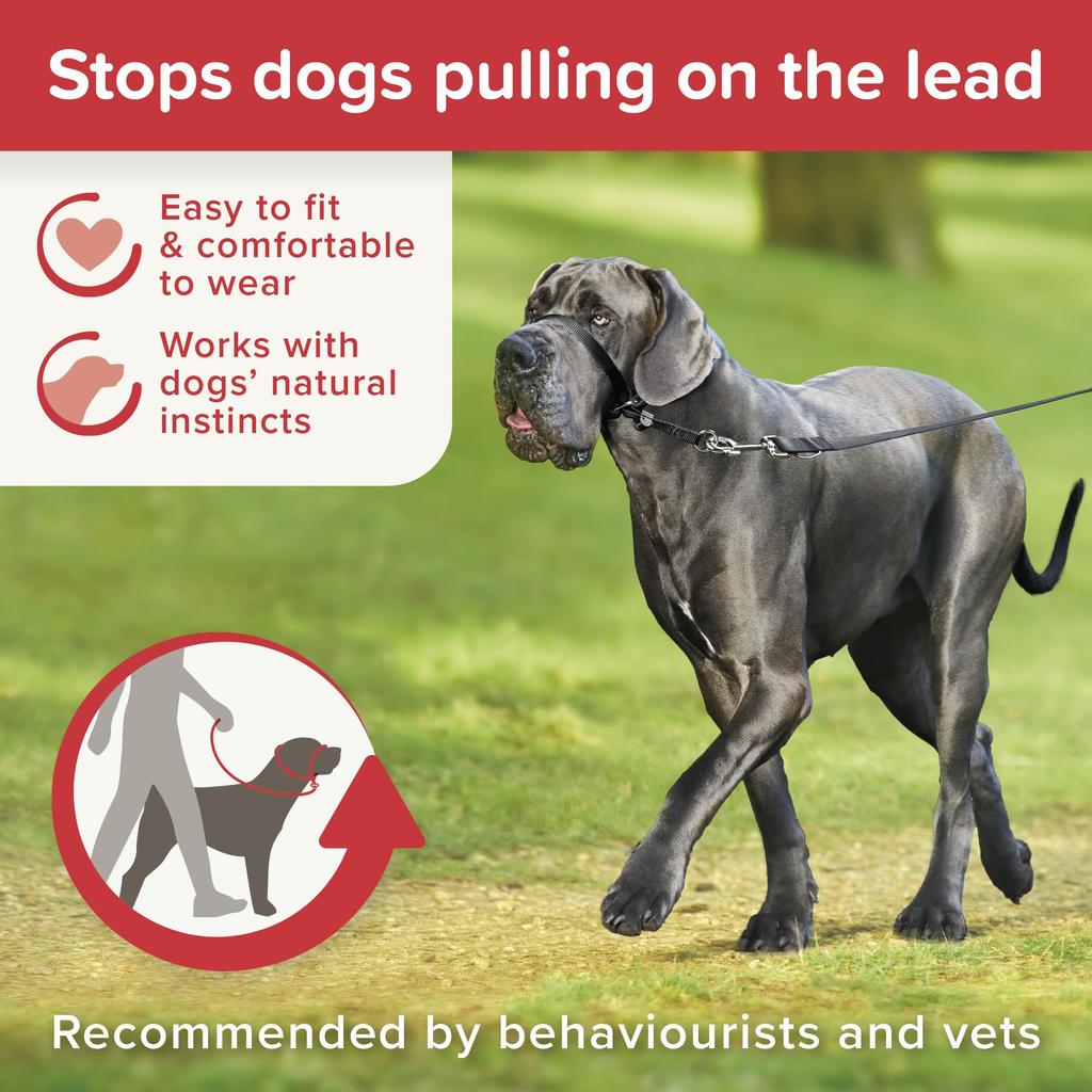 Beaphar Gentle Leader, Large, Black (Parallel Import)