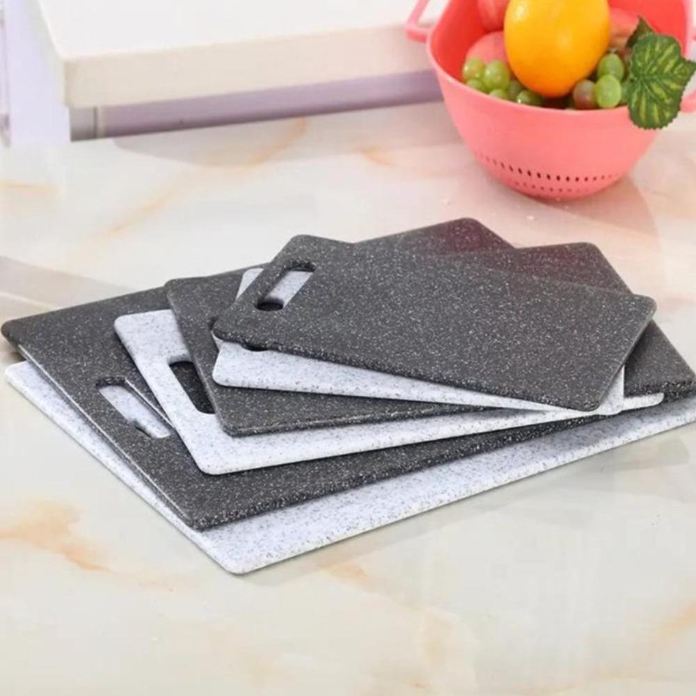 Antibakterielles Schneidebrett für Gemüse Marmorstruktur Fleischhackbrett Spülmaschinenfest