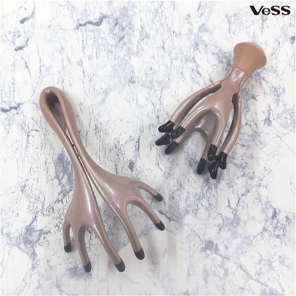Vess MR17 Japanese-made Head Massager, Momilize Scalp Push, Patented Shape, Massage, Head Gua Sha, Head Spa (Push)