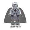 Red Color Deadpool with Dog Lego Compatible Minifigures DC Figurines Building Blocks Super Heroes