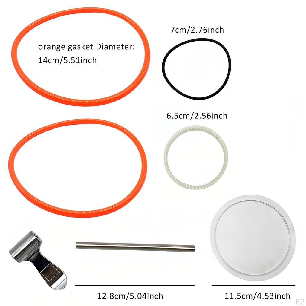 KT6808 Polishing Machine Accessories Professional High Performance Rubber Rings Easy to Use Parts