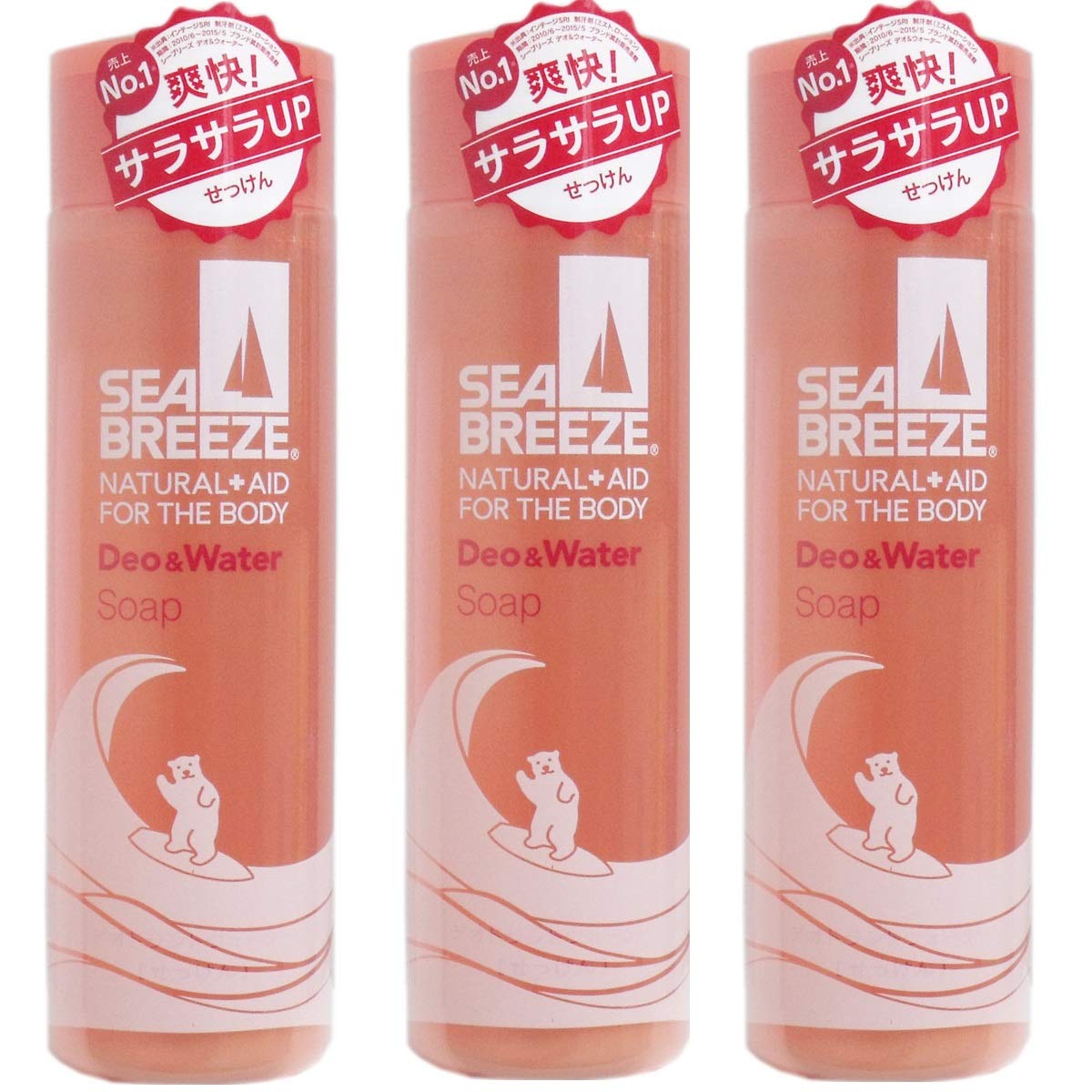 

Аромат дезодорирующего мыла Sea Breeze Deo Water 160 мл x 3 [Оптовая закупка] & (Квази-лекарство)