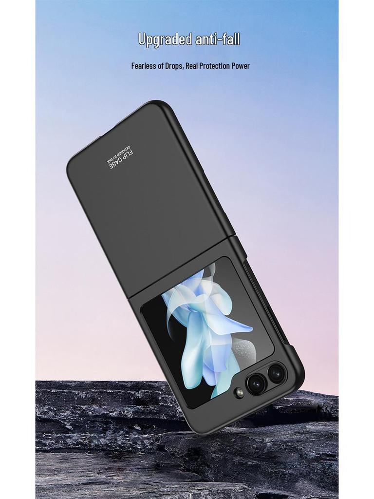 Ultra-thin Frosted Solid Color Phone Case for Samsung Z Flip 5