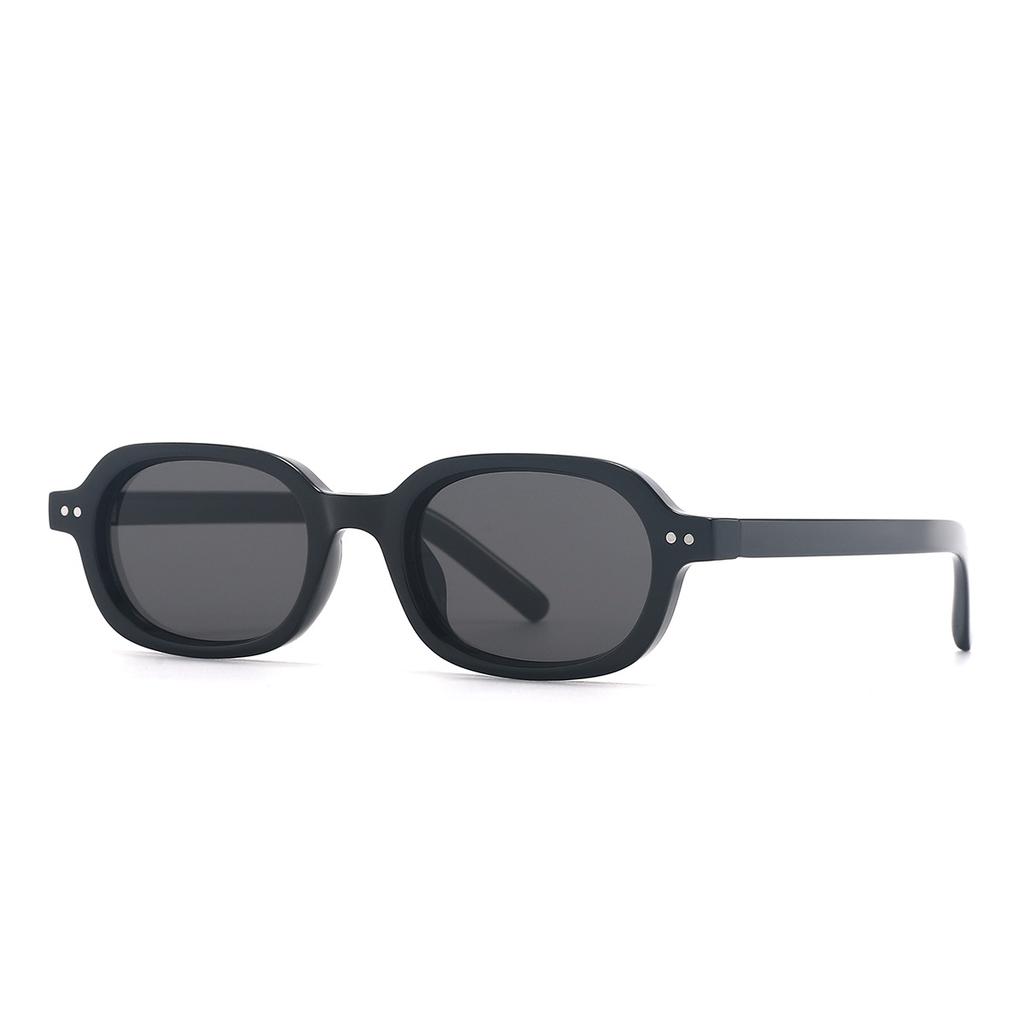 Sunglasses new men's and women's retro fashion UV-proof sunglasses high-end oval small frame