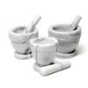HOME Marble Mortar With Pestle 12cm Kitchen Accessories