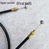 Brake Cable for Electric Tricycle - One-Pull Two-Brake System for Seniors/Disabled.