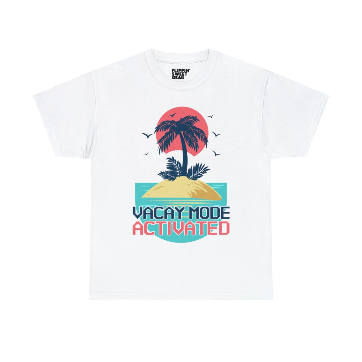 Vacay Mode Activated Family Vacation Graphic Tee Shirt XXXL