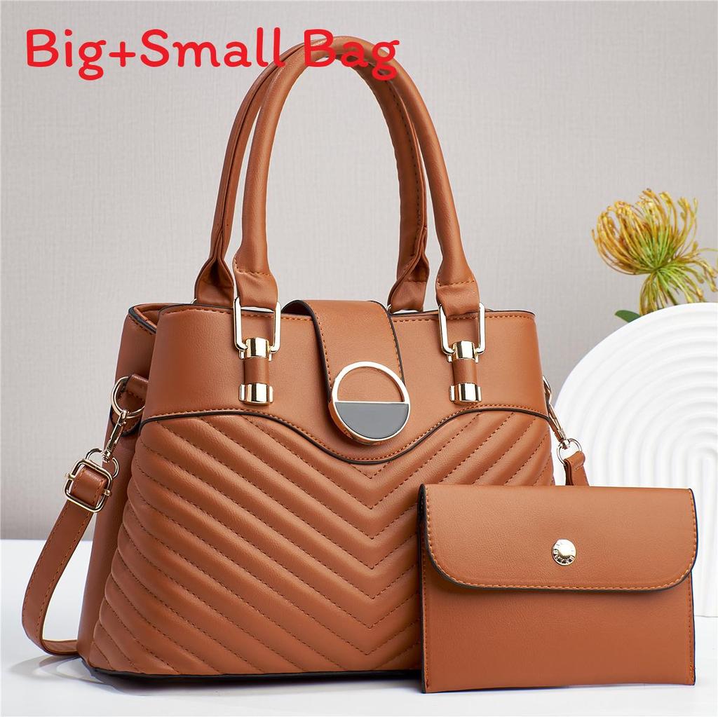 Pu Minimalist Tote Bag For Women With Large Capacity And Zipper Closure For Daily Use