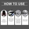 UV Protection Car Headlight Restoration Polish 30ml Removes Yellowing Scratches for Clear Headlamps