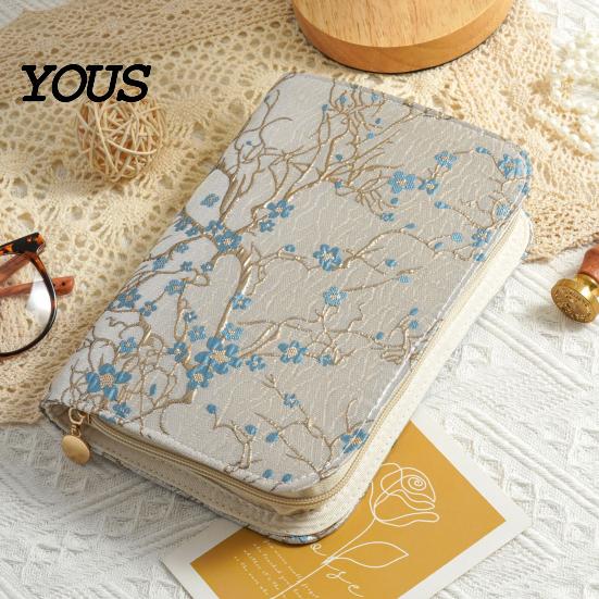 Removable Storage Pages Jewelry Organizer, with Zipper And Design, Portable Flexible Space Organizer Travel Bag for Necklaces Rings Earrings Bracelets