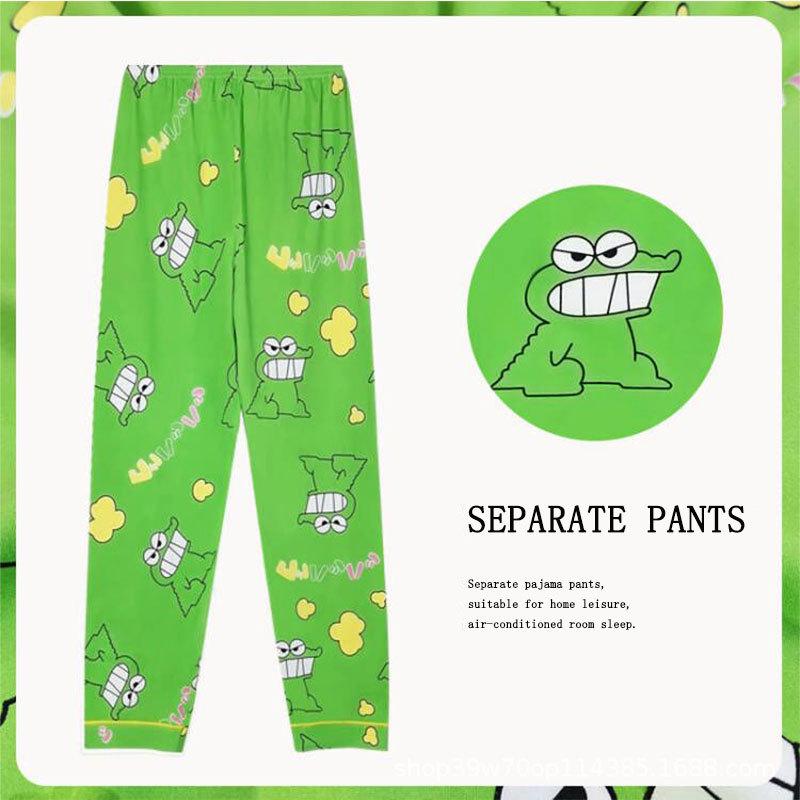 Women's Cartoon Cute Slim Fit Imitation Cotton Pants - Spring, Summer & Autumn Styles