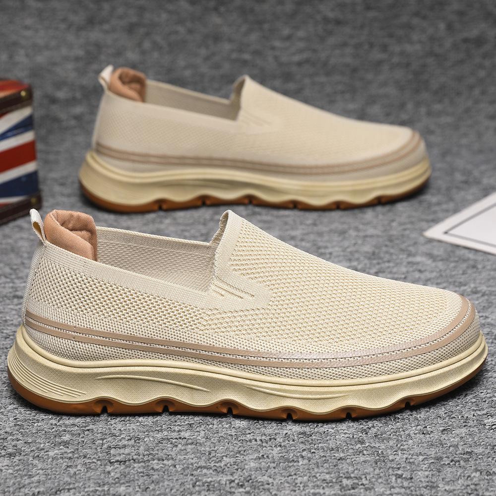 

Large size men s shoes summer one-pedal lazy shoes 2025 new mesh breathable casual shoes lightweight men s shoes 47