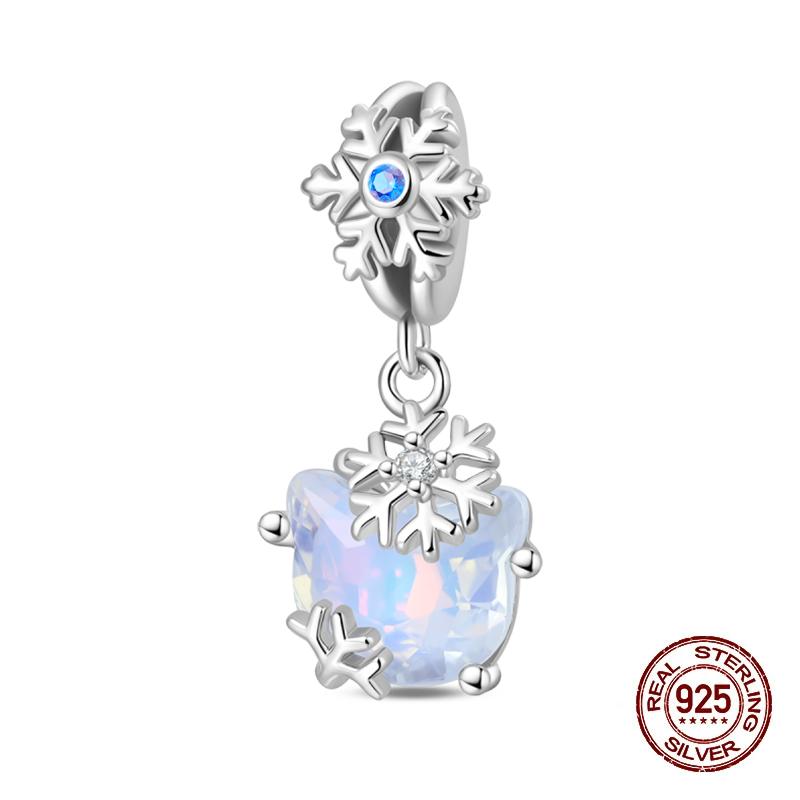 Winter Charms Copper Elk Bear Santa Claus Charms Beads Fit Original Bracelets For Women Diy Festival Jewelry Gifts