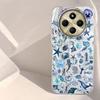 Marine Animal Flower Feather Texture Phone Case for Xiaomi Redmi Note 14 13 12 11 11S 10 9 Pro 9C 13C 14C A3 A4 A3X 9C A1 Cover