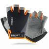 Ice silk half-finger gloves, sun protection gloves, cycling men and women, summer half-section