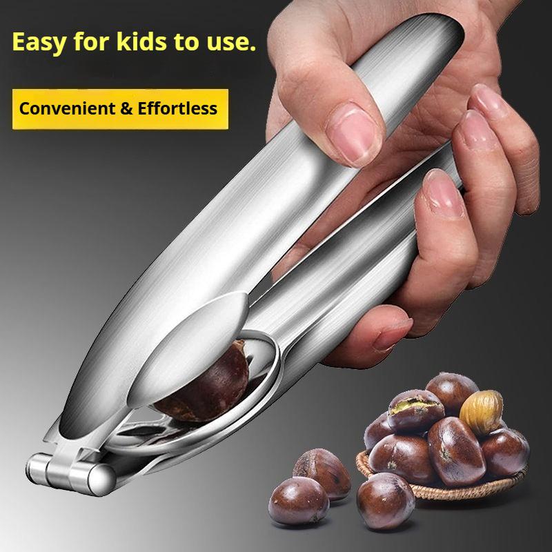 304 Stainless Steel Chestnut Opener A Magical Tool for Peeling Chestnuts Kitchen Utensil for Home Use Convenient and Efficient